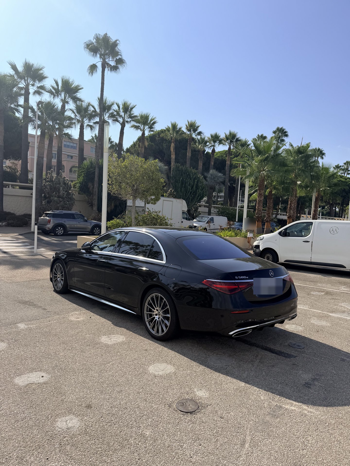 Mercedes Classe S 580e Safeness Transport sur la Côte d'Azur